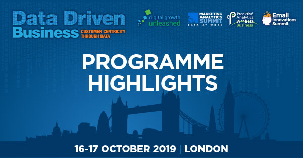 Data Driven Business - View some of the 2019 Programme Highlights!