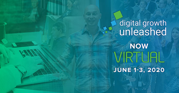 Digital Growth Unleashed - Same great speaker line-up, convenient online access