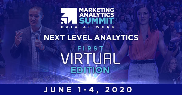 Marketing Analytics Summit - We go virtual!