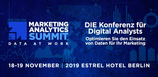 Marketing Analytics Summit - Auf der Bühne: ProSiebenSat.1 Digital, Adidas, Siemens, Digital Motion...